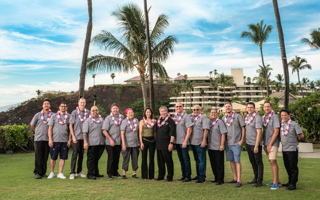 Hawaii Food & Wine Festival Chefs at the 2019 Sheraton Maui Grand Tasting