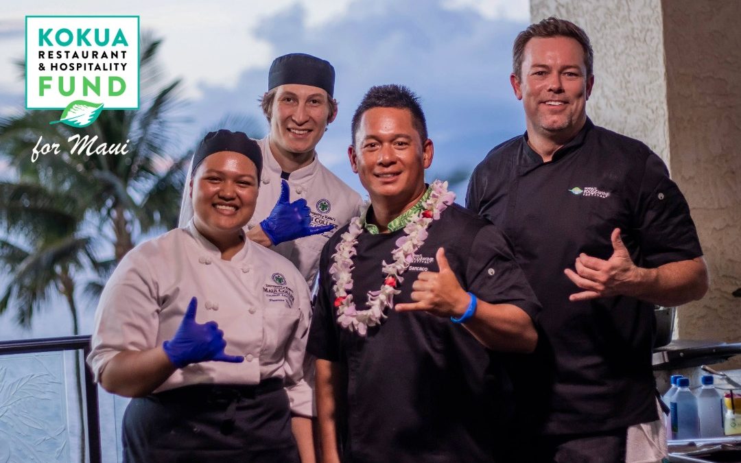 Over $1.2 Million Raised For Maui Through Kokua Restaurant & Hospitality Fund